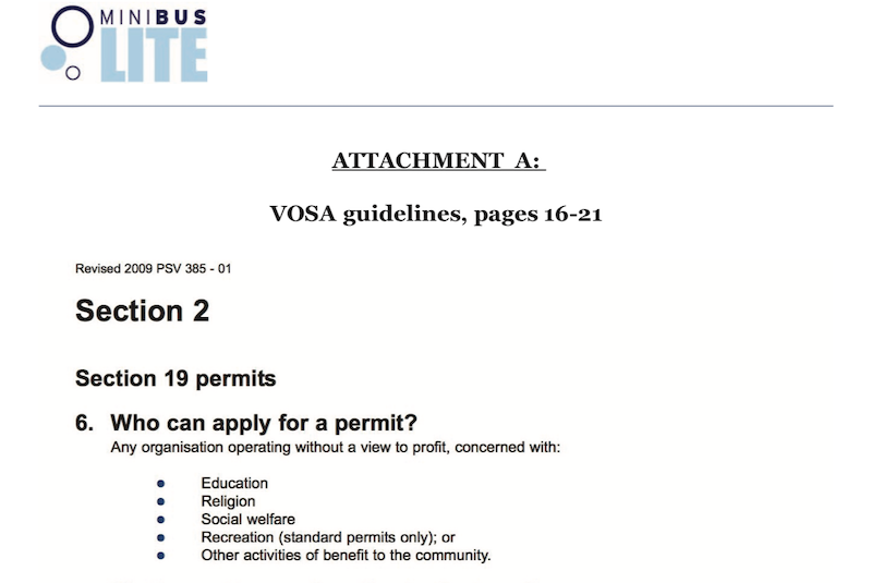 Driver Licences