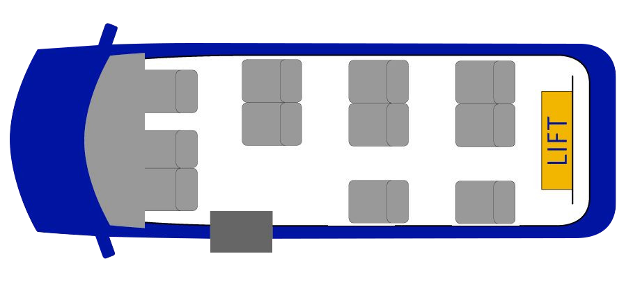 Minibus 11 Seats Wheelchair